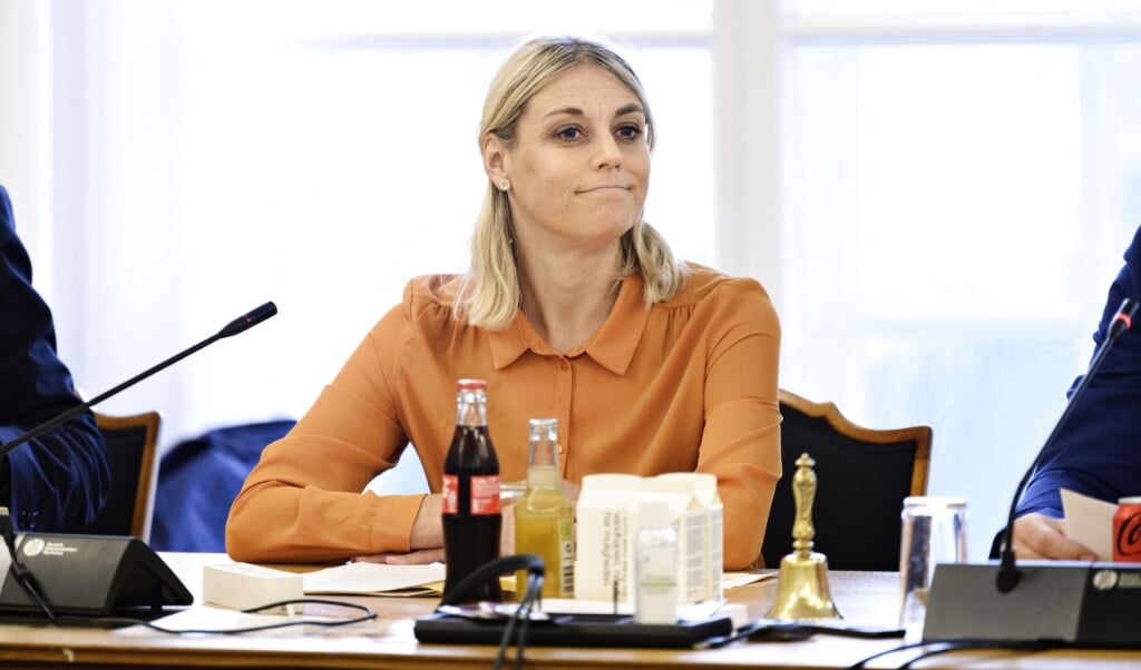 Danmarks forsvarsminister Trine Bramsen (S) er blevet bedt om at forholde sig til sagen om UFOer i kølvandet på en Pentagon-rapport. Arkivfoto: (Philip Davali, Ritzau Scanpix)