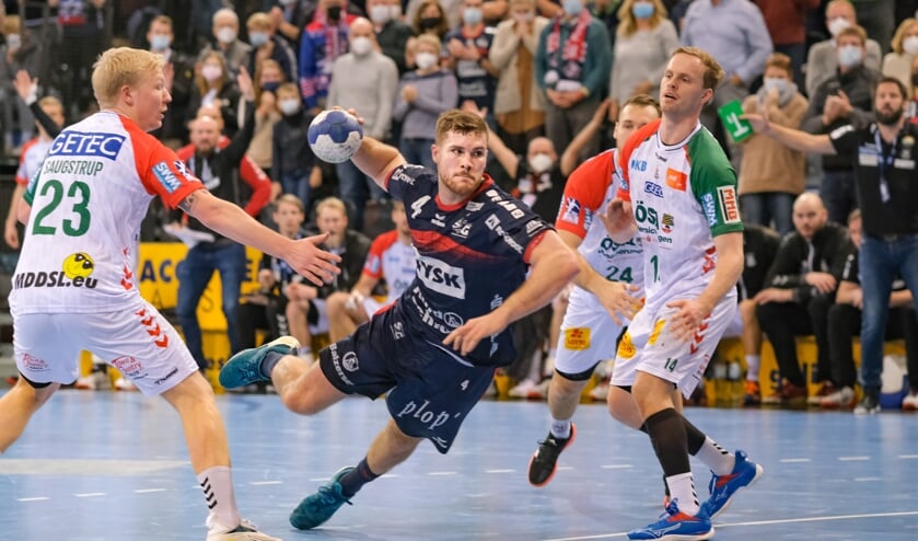 SG-Kapitän Johannes Golla hofft mit seiner SG erneut auf einen Sahnetag gegen Magdeburg.