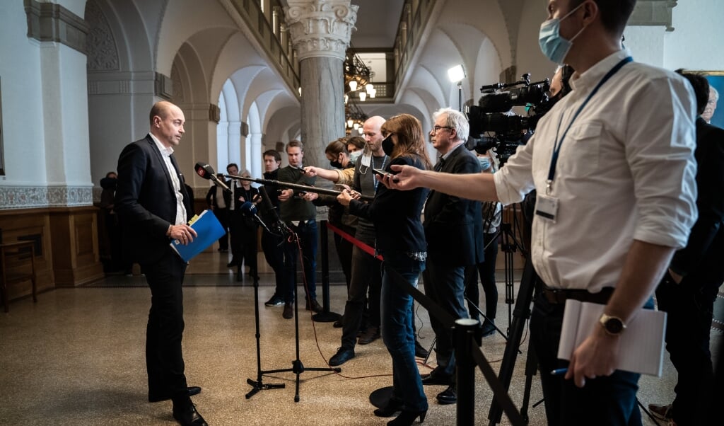 Magnus Heunicke (S) erklærer sig helt klar til at revidere den nye epidemilov til efteråret. ( Emil Helms/Ritzau Scanpix)