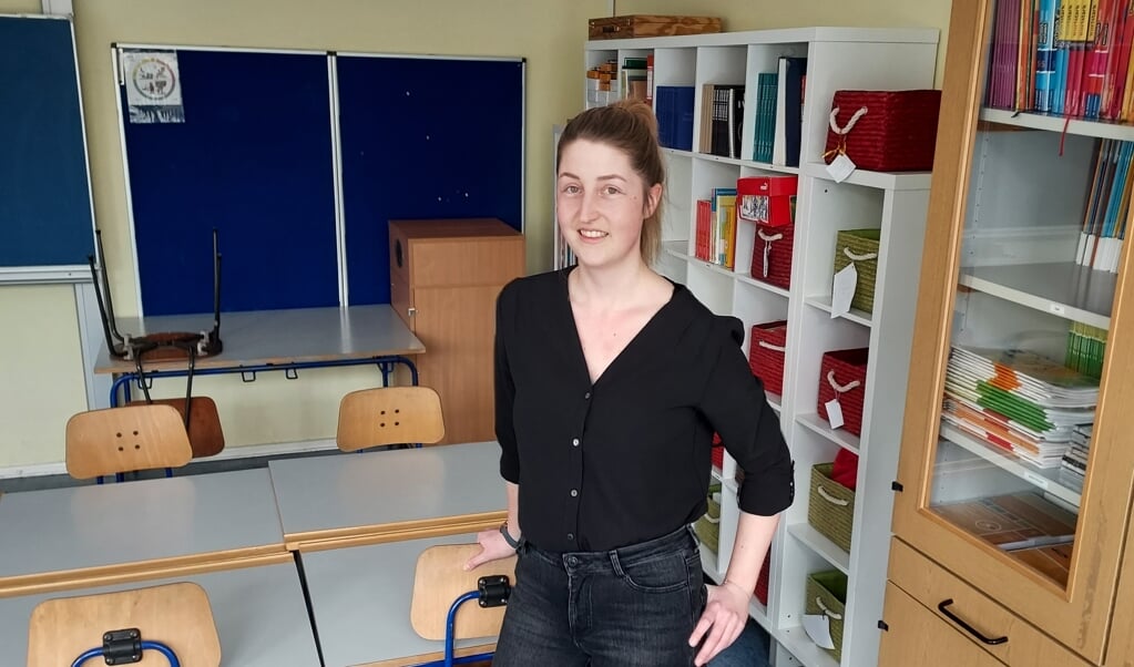 Siden den 1. januar er Inga Freitag konstitueret skoleleder på Vyk Danske Skole. Hun er blevet godt modtaget af både elever, forældre og kolleger, som hun har mødt på forskellige måder.  (Privat)
