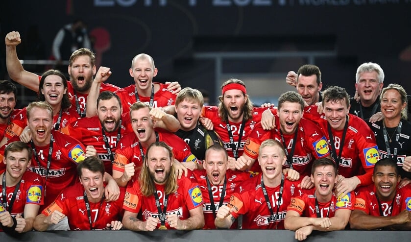 Dansk jubel efter VM-sejr.