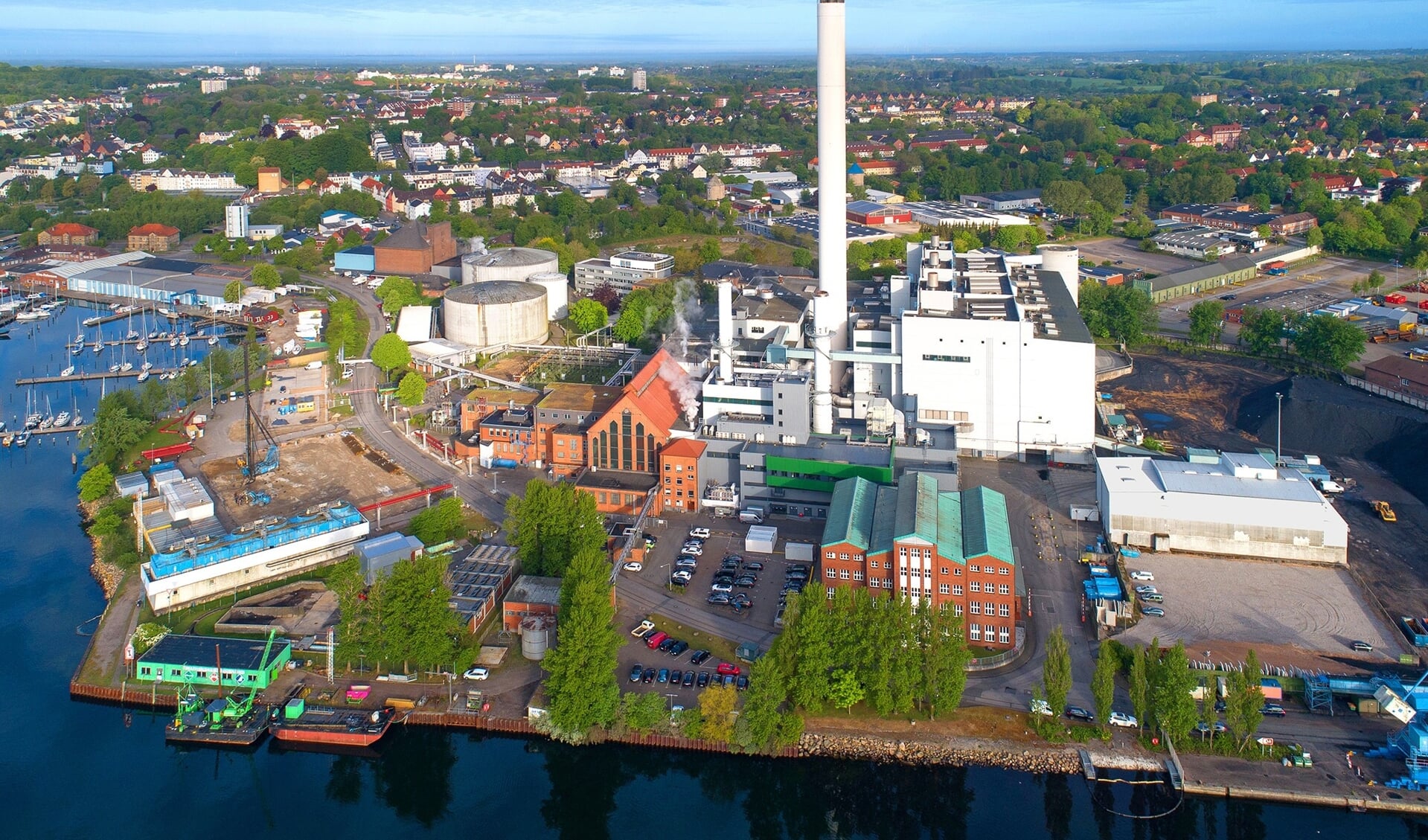 Die Stadtwerke Flensburg sollen bis 2035 fossilfrei Energie produzieren.