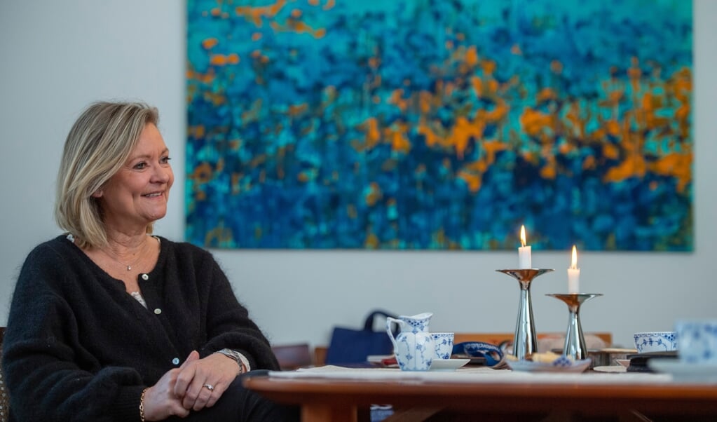 - Vi har hver vores hverdag, og så er vi sammen om arbejdet, når der er behov for det, siger Birte M. Andersen, der er gift med den danske generalkonsul i Flensborg, Kim Andersen. ( Tim Riediger)