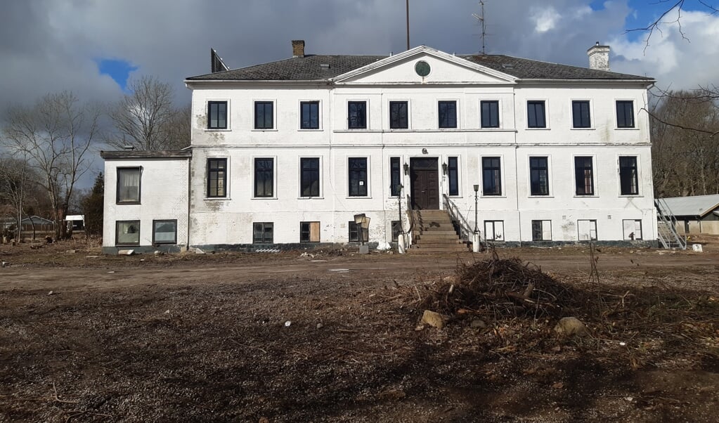 Der er nu søgt om nedrivningstilladelse på den sidste rest af Krusågård, den smukke hovedbygning fra 1846. ( Museum Sønderjylland)