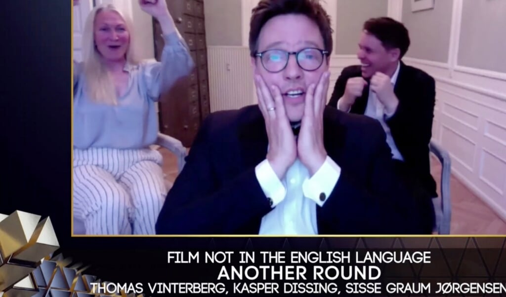Thomas Vinterberg giver en stor del af æren for filmens succes til skuespillerne i "Druk". (Bafta, Ritzau Scanpix)