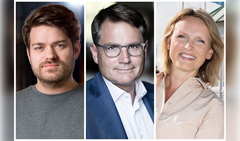 De nye medlemmer af Nationalmuseets Museumsråd er (fra venstre) Jonas Bjørn Jensen, Brian Mikkelsen og Anne Skovbro. (Nationalmuseet)