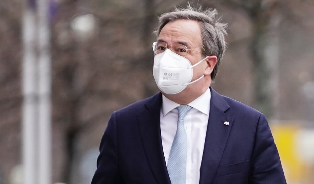 12.04.2021, CDU-formand og ministerpræsident i Nordrhein-Westfalen, Armin Laschet, er ifølge partiledelsen i CDU det bedste bud på en kommende, tysk kansler. (Michael Kappeler/dpa)