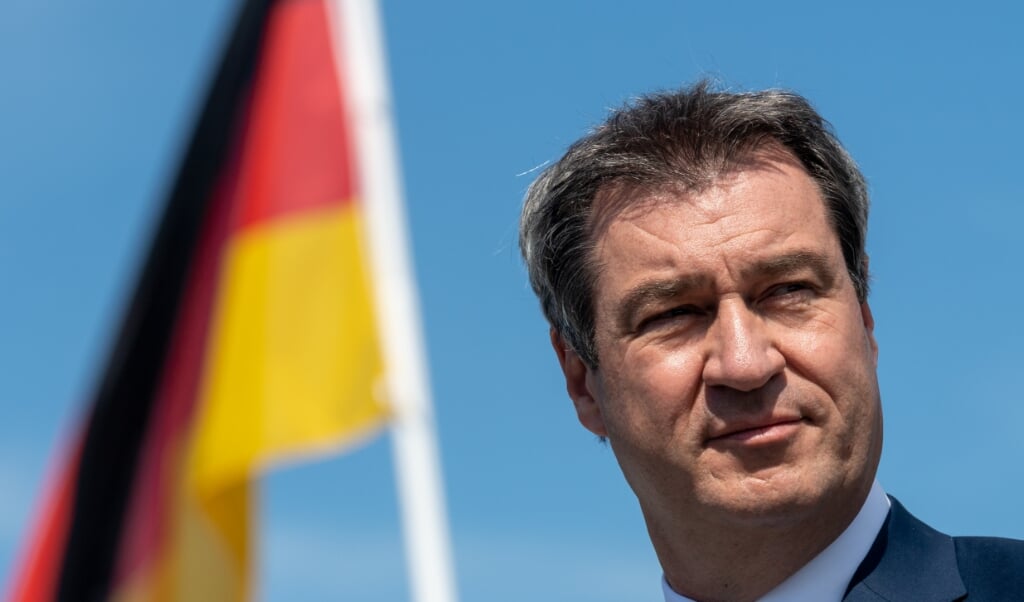 Markus Söder er parat til udfordringerne som rorgænger for hele Tyskland. (Peter Kneffel/Pool/dpa)