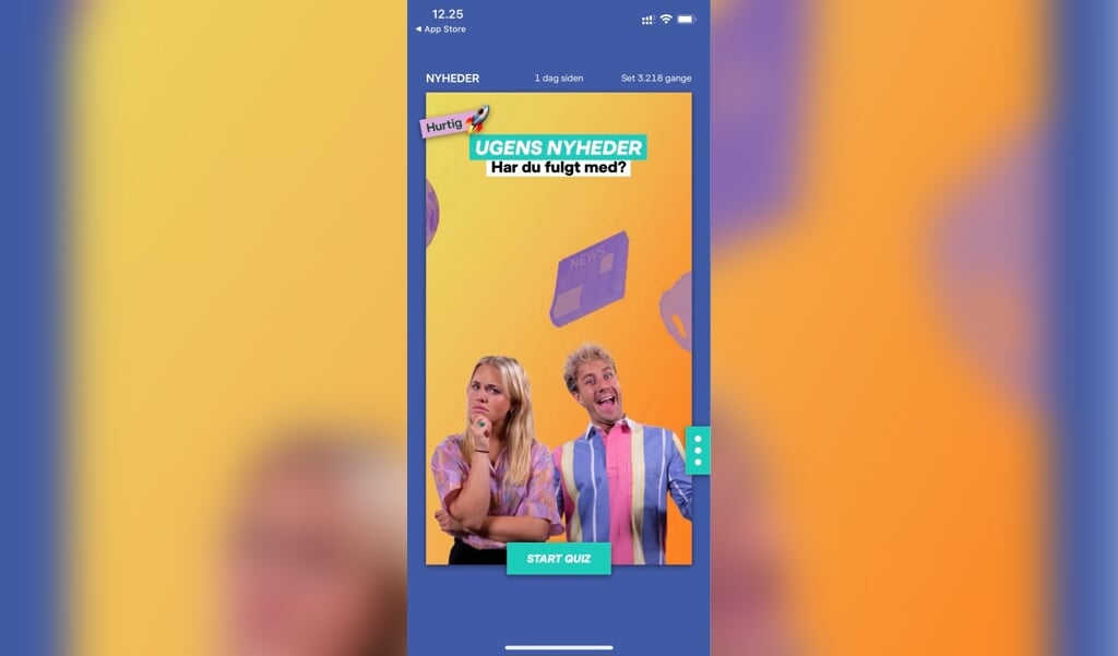 Ultra Nyt+ er en nyhedsapp fra DR, der gør de unge skarp på, hvad der sker i verden og hvorfor. Quiz'er og rappe spørgsmål og aktualitet højner oplevelsen, siger vores tre juniorreportere. ( mobilfoto)
