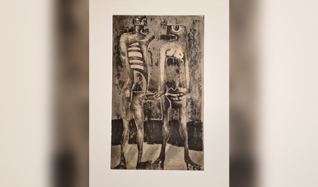 Eines der surrealistischen Werke von Dietmar Büttner, dem das Schloss vor Husum derzeit eine Sonderausstellung widmet. ( privat)