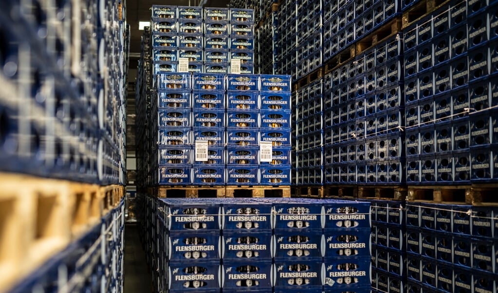 Flensburger Brauerei havde fredag annonceret, at bygge et nyt logistikcenter i Slesvig-Skoby istedet for Flensborg. ( Martin Ziemer)