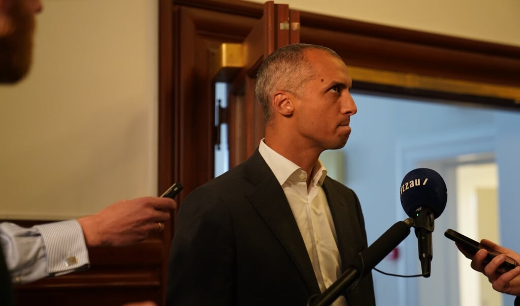 Udlændinge- og Integrationsudvalget afholder åbent samråd med Danmarks udlændinge- og integrationsministeren Mattias Tesfaye (S) om der kan oprettes modtagecentre udenfor Europa, på Christiansborg tirsdag den 4. maj 2021. (Emil Helms/Ritzau Scanpix)