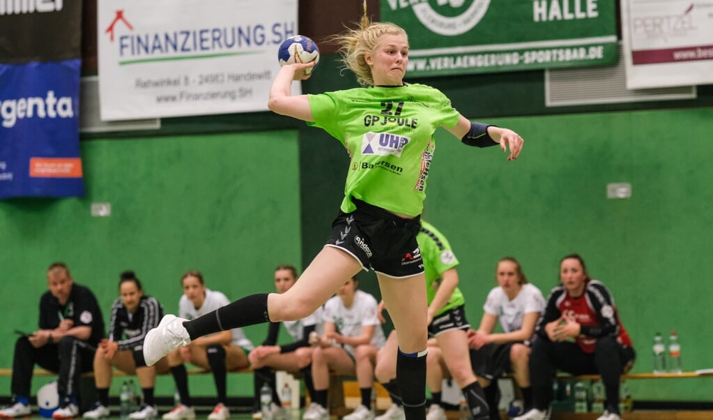 Für Madita Jeß und die Handballerinnen des TSV Nord Harrislee gab es ein leichtes Los im DHB-Pokal. (Archivfoto)