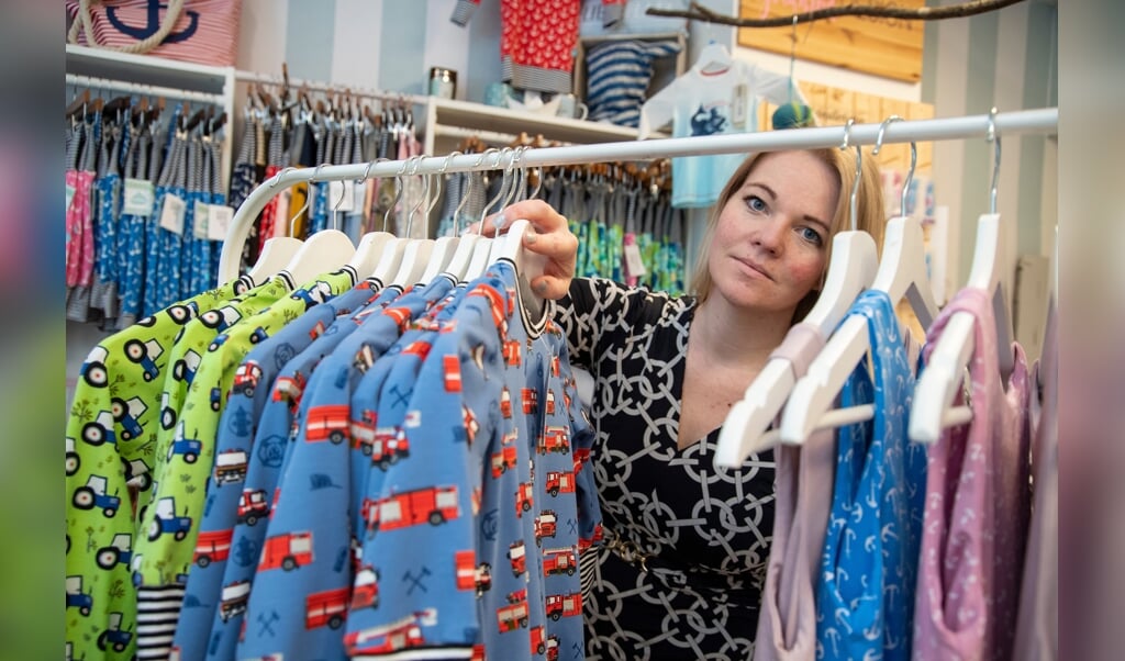 Janina Bockmeier kæmper for, at hendes butik i Flensborg, Zwergenbande, vil overleve til flere kriser. (Tim Riediger)