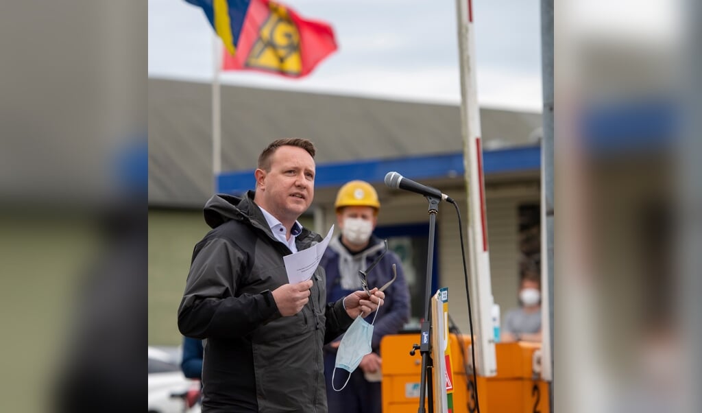 Tidligere fagforeningsmand og nu medlem af landdagen for SSW Christian Dirschauer fylder 40 torsdag, kristihimmelfartsdag. Arkivfoto: Tim Riediger (Tim Riediger)