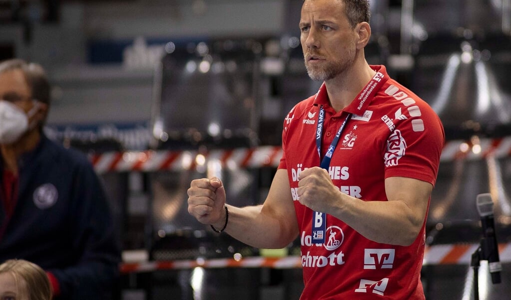 SG-Trainer Maik Machulla spielt lieber von der Tabellenspitze den Saisonendspurt, als auf andere angewiesen zu sein. ( Lars Salomonsen)
