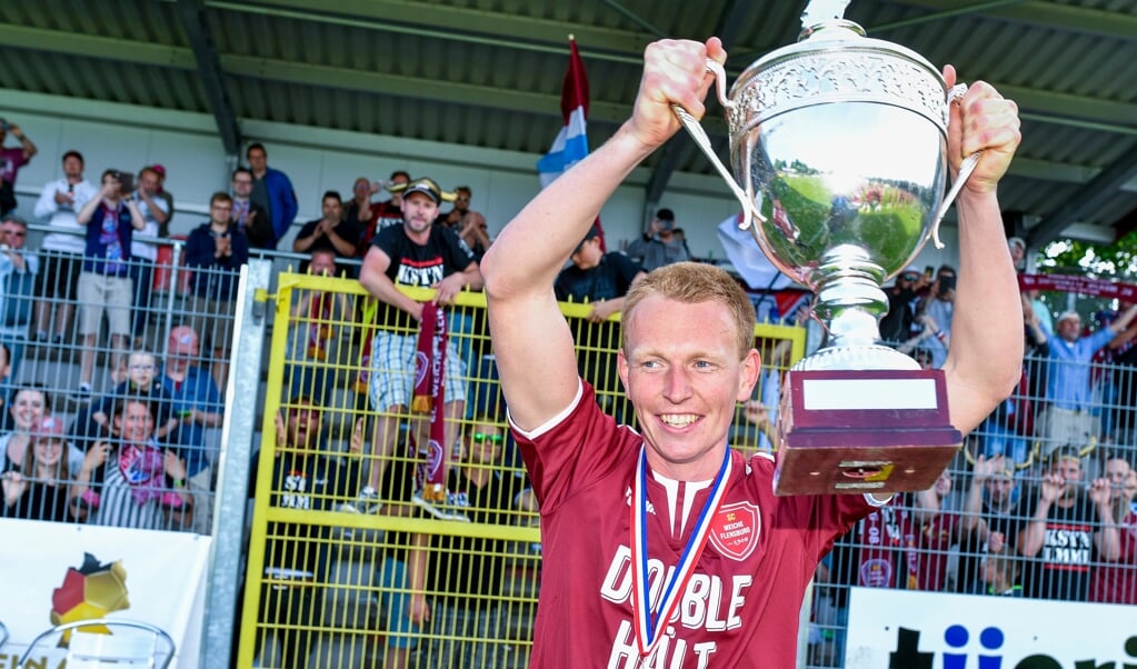 Am Finaltag der Amateure wird Patrick Thomsen vom SC Weiche Flensburg 08 definitiv keine Möglichkeit haben den Landespokal in die Höhe zu Strecken. (Archivfoto)