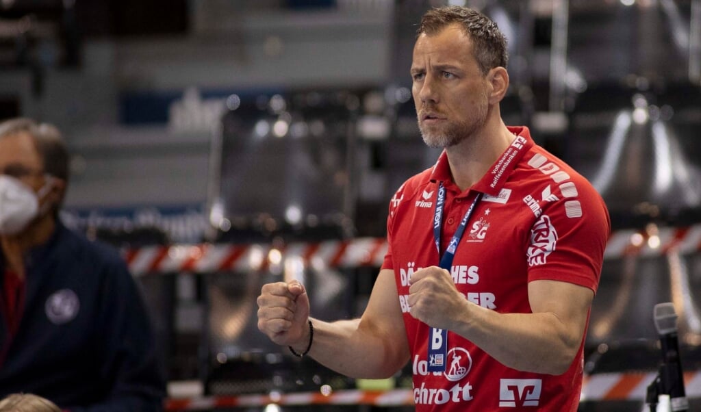 Der Terminkalender für die Trainer Maik Machulla und die SG Flensburg-Handewitt steht bis zum Saisonende. ( Lars Salomonsen)