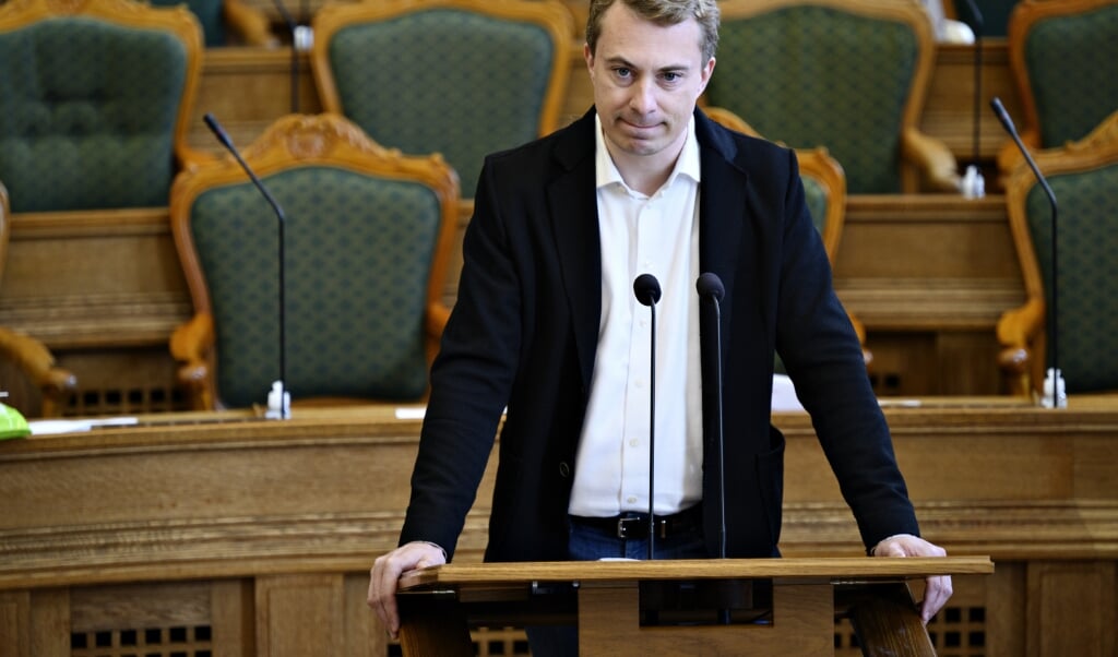 Dansk Folkepartis Morten Messerschmidt (DF) er nu officielt tiltalt for svindel og dokumentfalsk. (Philip Davali/Ritzau Scanpix)