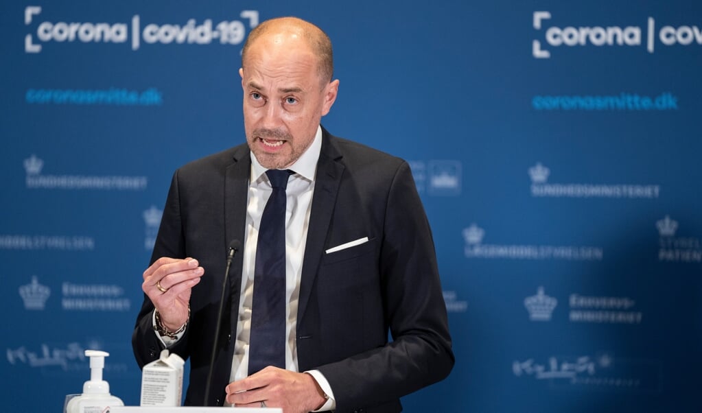 På et samråd understregede Danmarks sundhedsminister Magnus Heunicke, at Lægemiddelstyrelsen havde begået en fejl. ( Emil Helms/Ritzau Scanpix)
