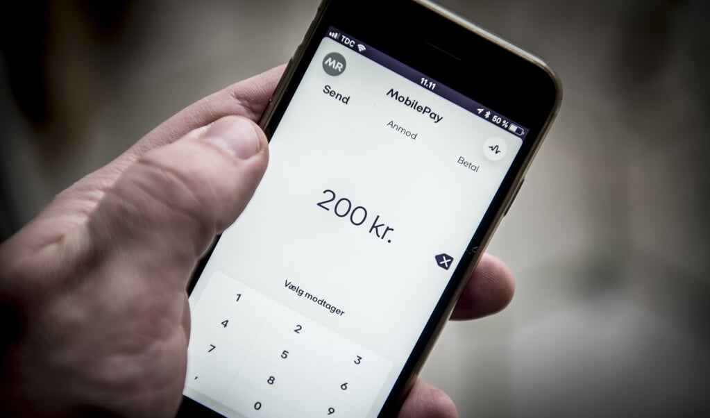 Betalingsløsningen MobilePay fusioneres nu sammen med andre nordiske spillere på markedet. (Arkivfoto) (Mads Claus Rasmussen/Ritzau Scanpix)