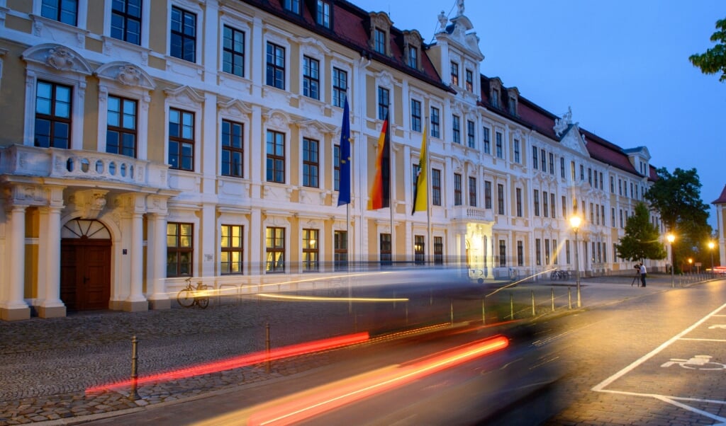 I landdagen i Magdeburg er partierne nu i gang med bogstavlegen om, hvem der skal i regering. (Klaus-Dietmar Gabbert/dpa)