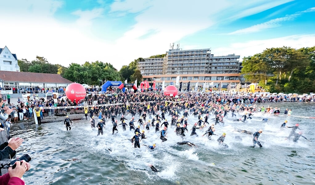 Neben dem Sieg beim OstseeMan wird in Glücksburg auch um die Deutsche Meisterschaft auf der Langdistanz gekämpft. ( Sven Geissler)