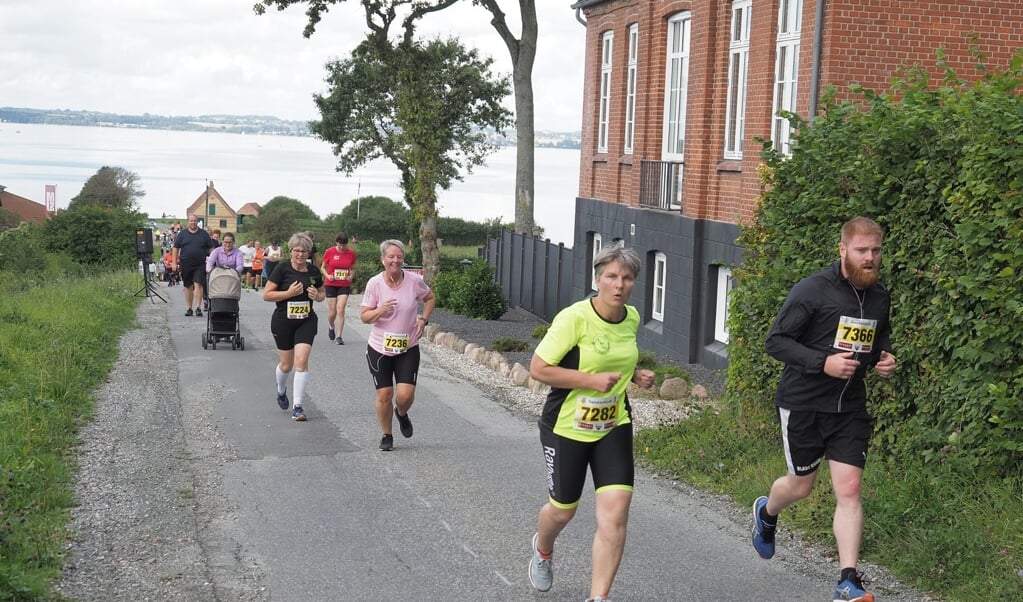 Gendarmløbere fra tidligere år med smuk udsigt. Efter ufrivillig coronapause i 2020 er der startskud igen 5. september. (Evan Foto, JydskeVestkysten)