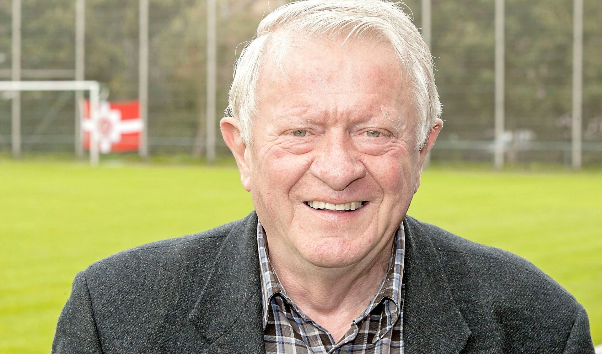 Dieter Lenz på fodboldbanen ved DGF. 