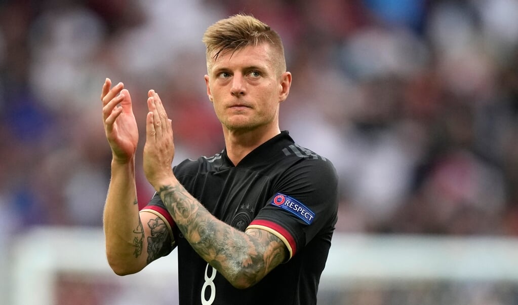 Toni Kroos fik fuld spilletid i alle syv kampe og kom på turneringens hold, da Tyskland i 2014 vandt VM i Brasilien. ( Frank Augstein/Pool AP/dpa )