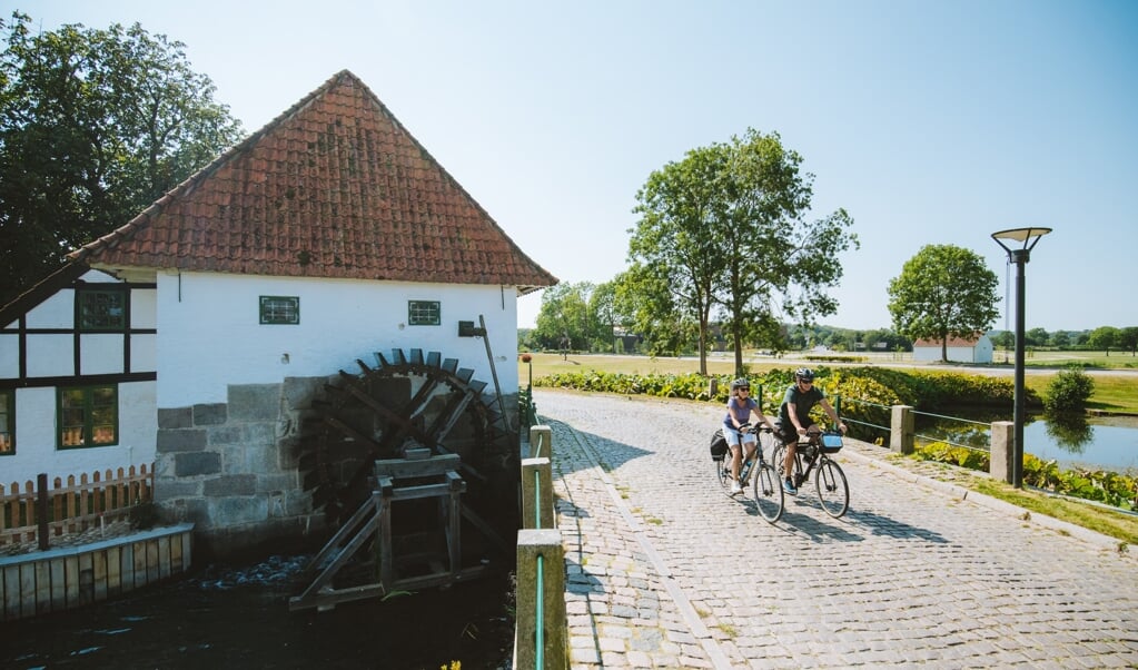Der vil møde cyklende forskellige landskaber og oplevelser på den 307 kilometer lange rute rundt i grænselandet. (Destination Sønderjylland)