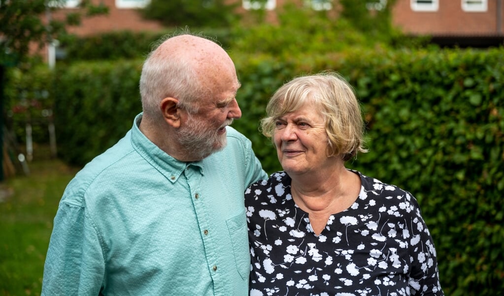 - Det er svært at definere, hvorfor vi aldrig har forladt Sydslesvig. Det handler om lyst, siger Anne-Margrete 'Ami' Jessen, der sammen med ægtemanden Leif Jessen fejrer 50-års bryllupsdag lørdag den 31. juli. (Martin Ziemer)