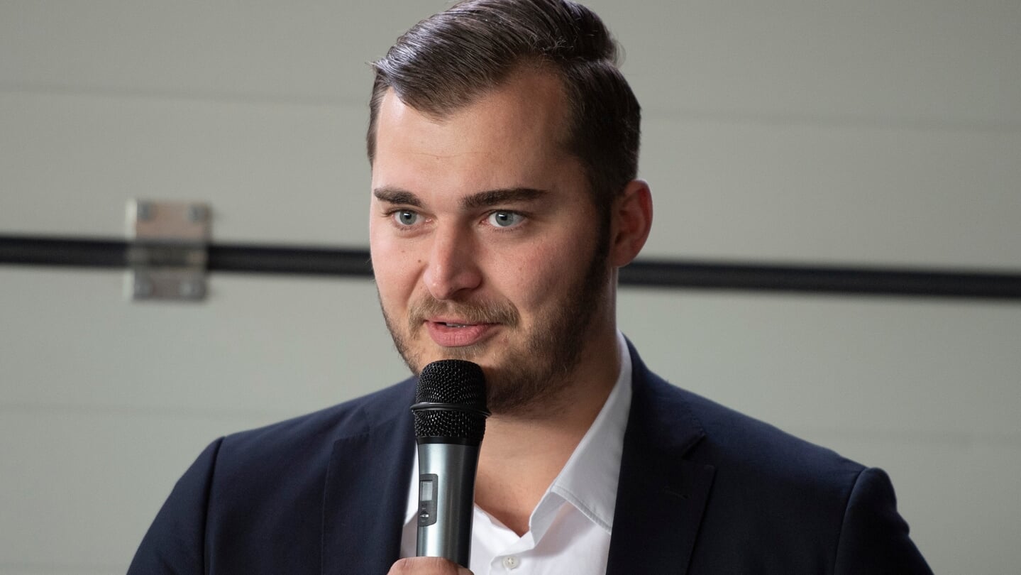 DHK-formand Pascal Stegle glædede sig over, at medlemmerne aktivt kom med bidrag på klubbens generalforsamling.