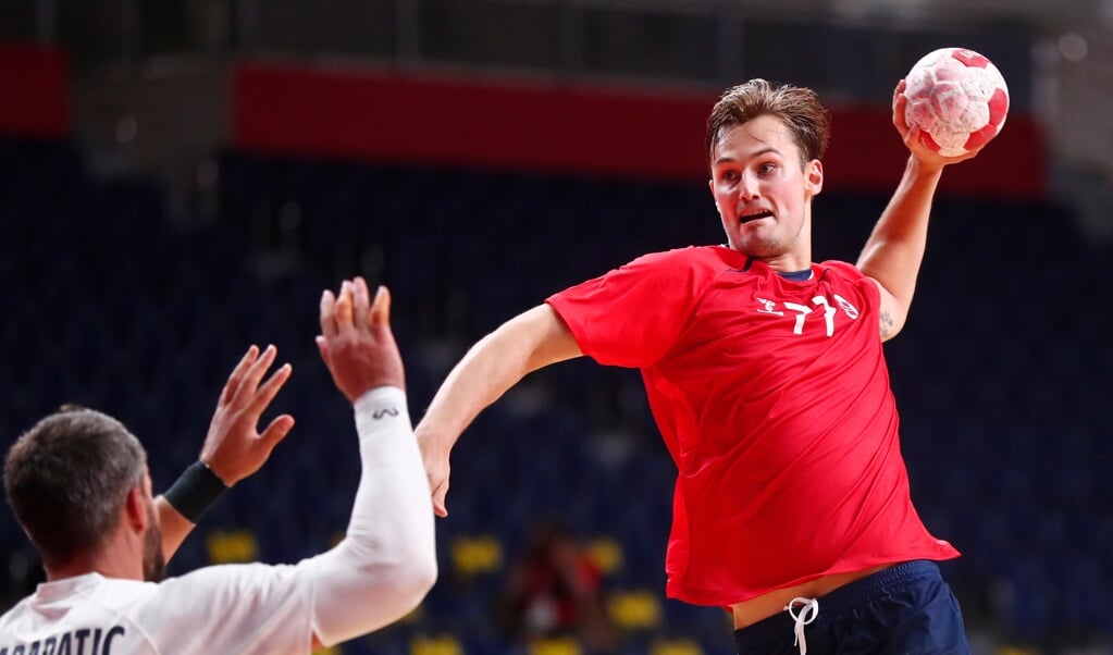 Magnus Rød steht mit Norwegen im Viertelfinale der Olympischen Spiele.  ( IHF)