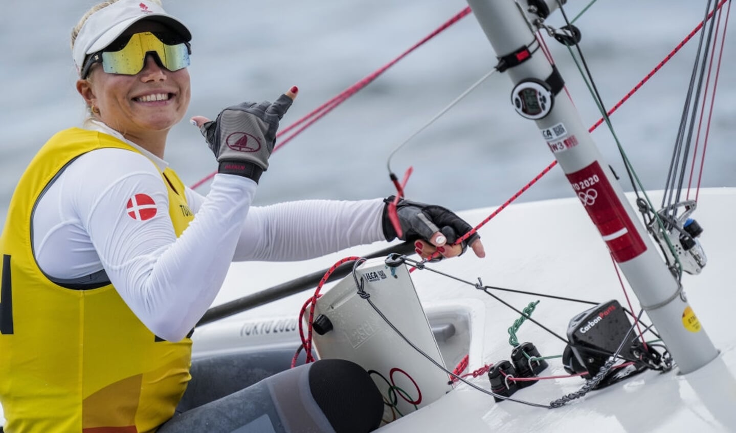 Anne-Marie Rindom har sikret Danmark en guldmedalje ved OL i Tokyo. - Foto: 