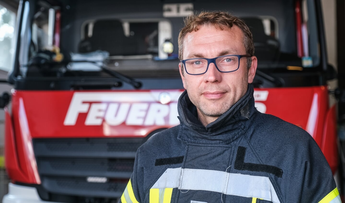 Mario Quade, brandværnschef for det frivillige brandværn i Jørgensby, var tilfreds med at høre forslagene og diskussionen i planlægningsudvalget. Men nogle ting er stadig uklare for ham. Arkivfoto: