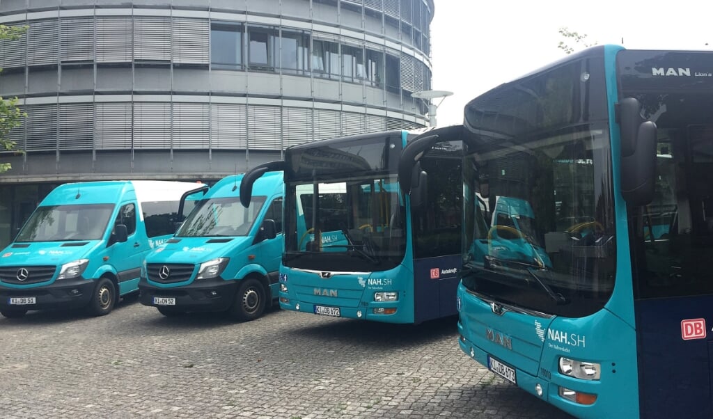 Den såkaldte tilkaldebus er en brik i den offentlige transport i Nordfrisland. Ved en konference til sommer skal forskellige partere nu diskutere rammerne fortrafikken i amtet frem til 2040.    (Birgitta von Gyldenfeldt, dpa)