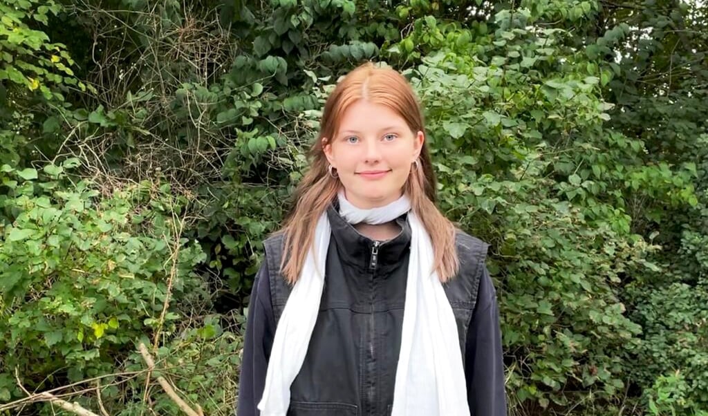 18-årige Zoé Jakobsen Grube har været nervøs og spændt op til sit første forbundsdagsvalg som stemmeberettiget. (Privatfoto)
