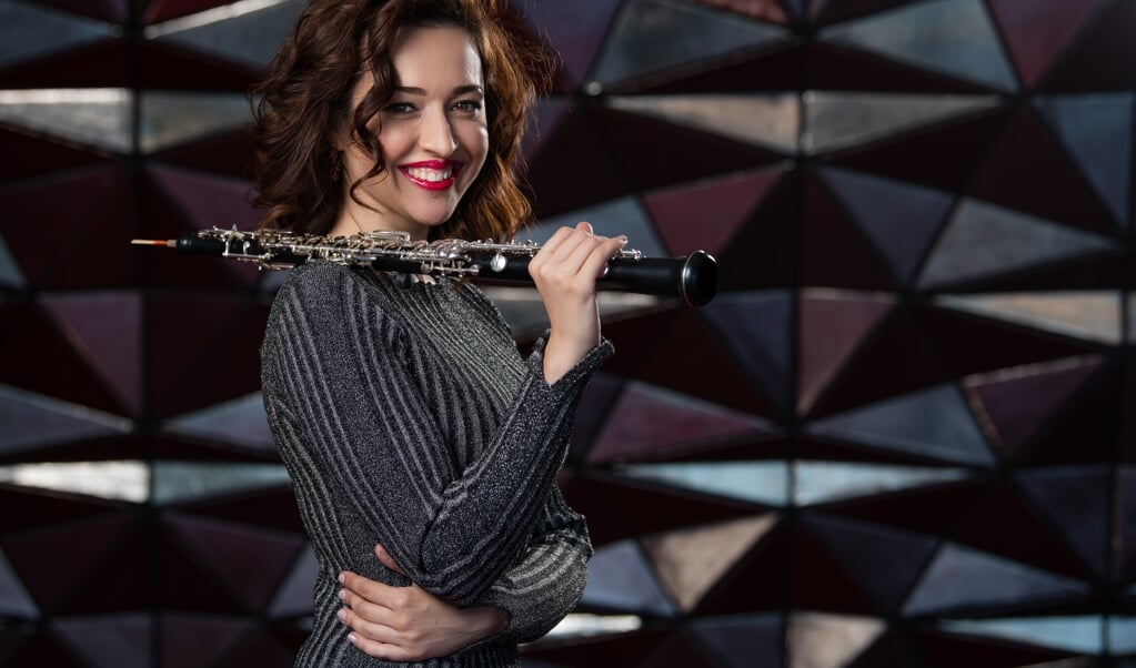 Simona Sindrestean er solist i Strauss' Obokoncert, når Sønderjyllands Symfoniorkester den 23. september spiller i Flensborg. (Patricio Soto)