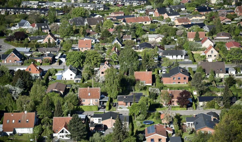 Der har været godt gang i boligmarkedet under corona, og det fik i juni Det Systemiske Risikoråd til at henstille til, at der blev grebet ind. Det afviser regeringen dog. (Arkivfoto) (Mathias Løvgreen Bojesen/Ritzau Scanpix)
