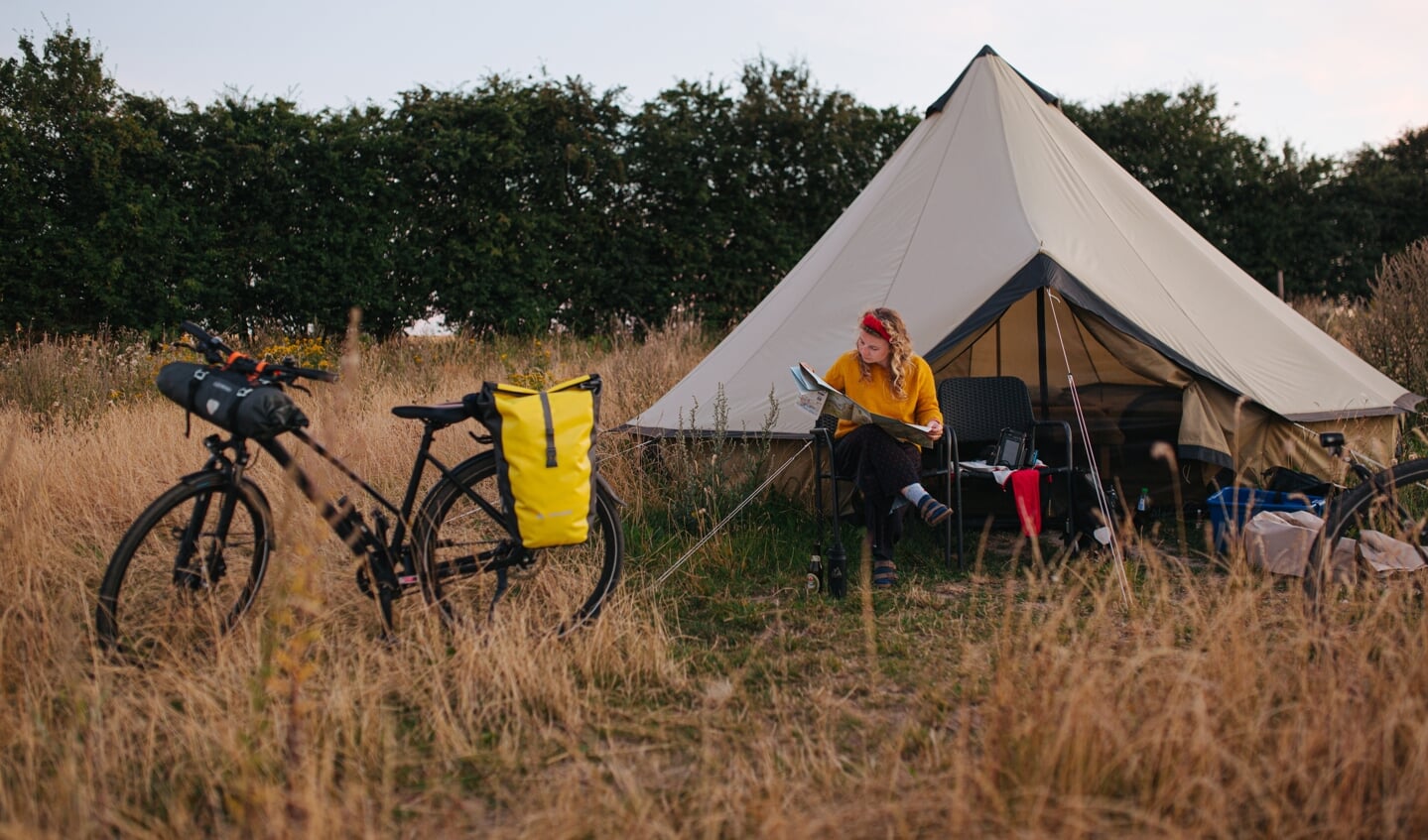 En ny undersøgelse viser, at hollænderne er særligt interesseret i camping og cykel, når de rejser til Danmark. 