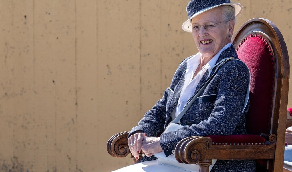 Dronning Margrethe markerer til januar, at det er 50 år siden, at hun blev regent. Her ses hun ved afslutningen på sommerens besøg på Fanø. Arkivfoto: (John Randeris, Ritzau Scanpix)