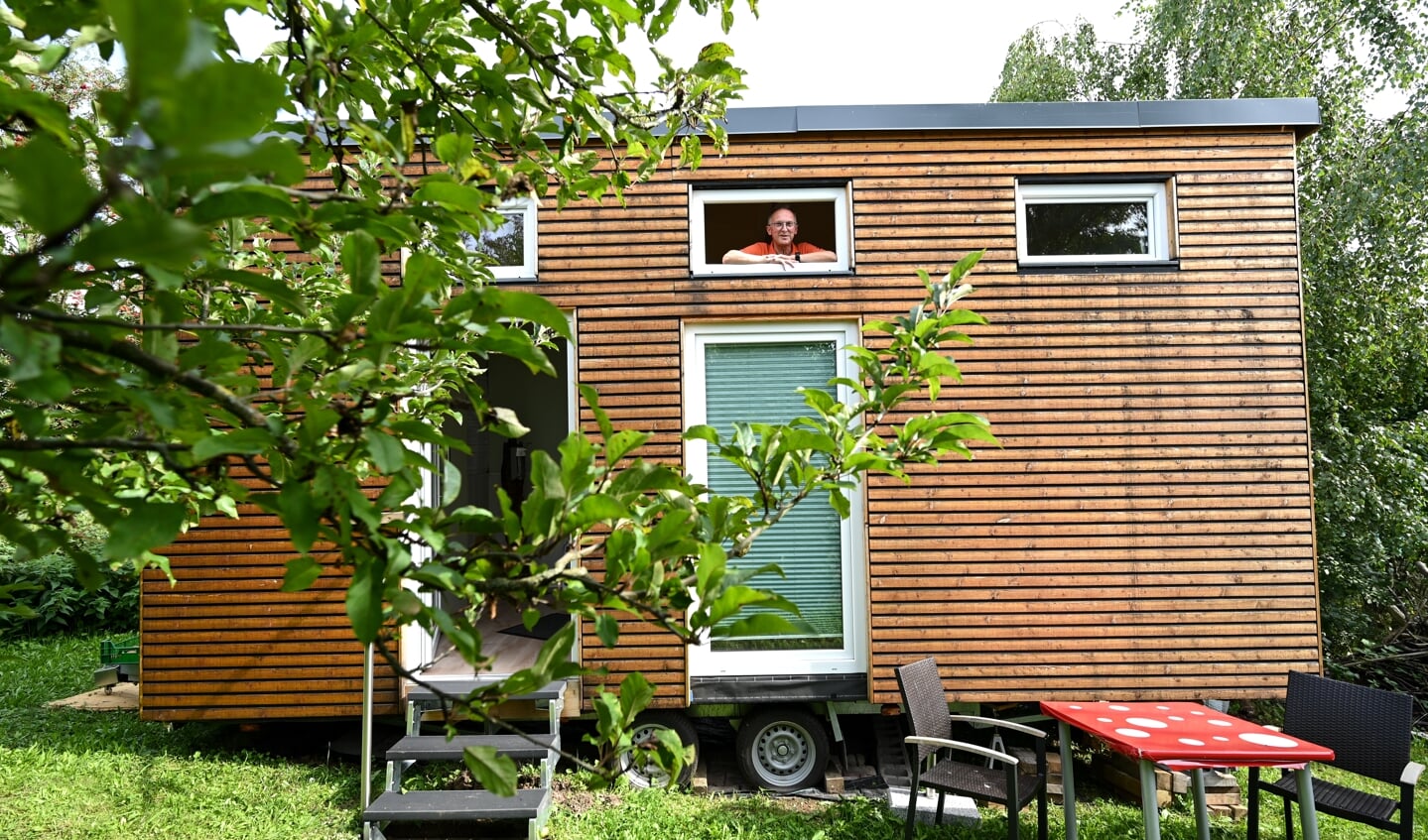 Ein ›Tiny House‹: Auf wenigen Quadratmetern umweltbewusst leben – das wünschen sich auch die Mitglieder im Verein Boben Op. Symboloto: