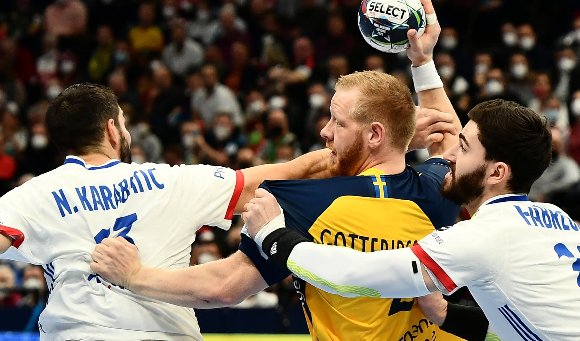 Jim Gottfridsson überragte im Halbfinale auch Nikola Karabatic.   