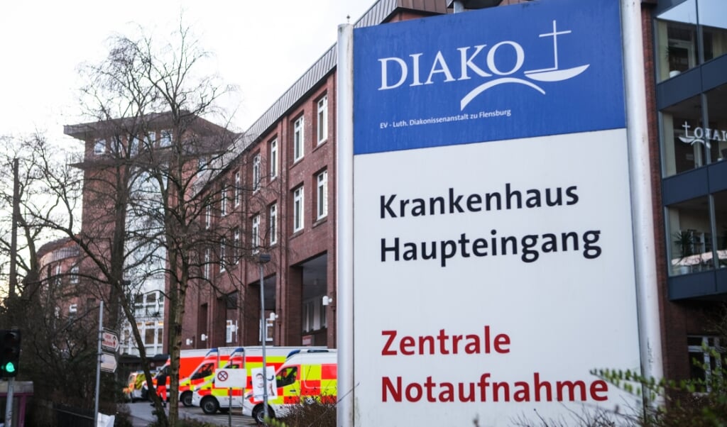 Den ene af de to sygehusgrunde, som kommunen kan komme til at købe er Diakos. Den ligger centralt placeret i Westliche Höhe.   (Sebastian Iwersen)