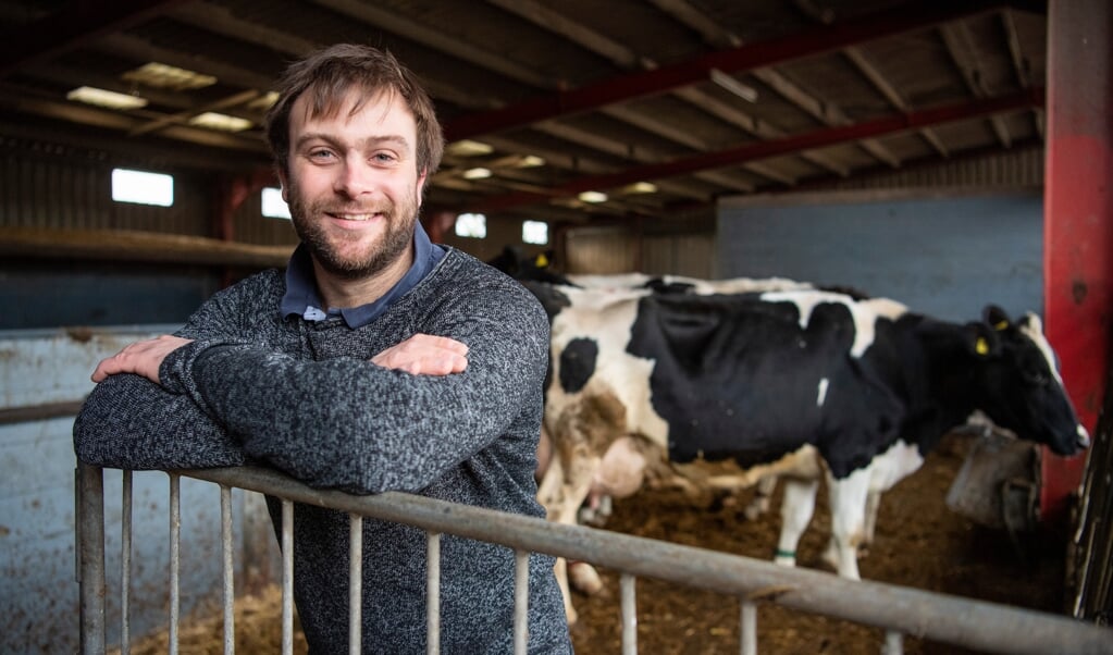 Andreas Hobus nimmt mit seinem Milchviehbetrieb in Karby als Direktvermarkter an dem Projekt des »Naturpark Schlei« teil.   ( Kira Kutscher)
