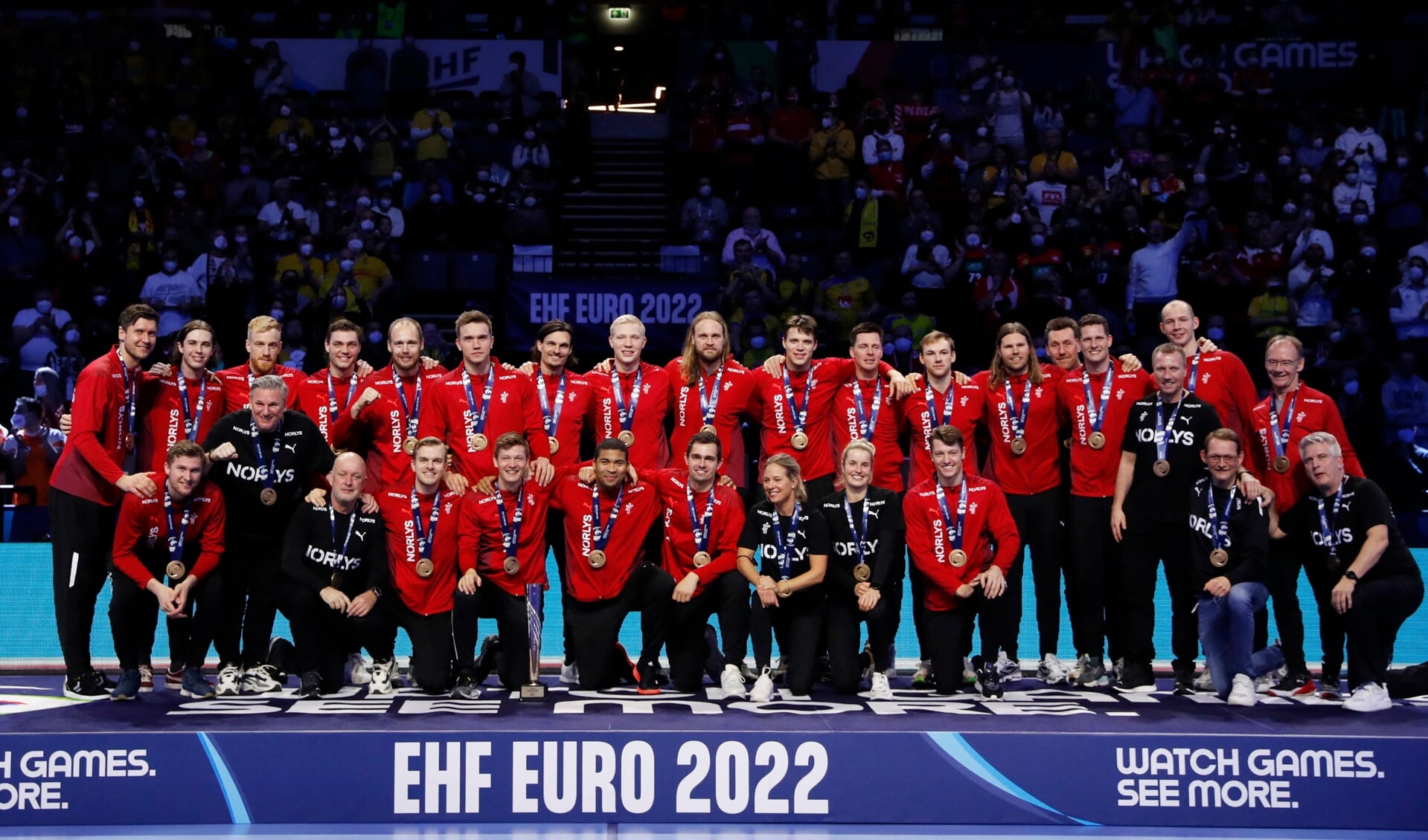 Dänemark um seine sechs Flensburger holte EM-Bronze.