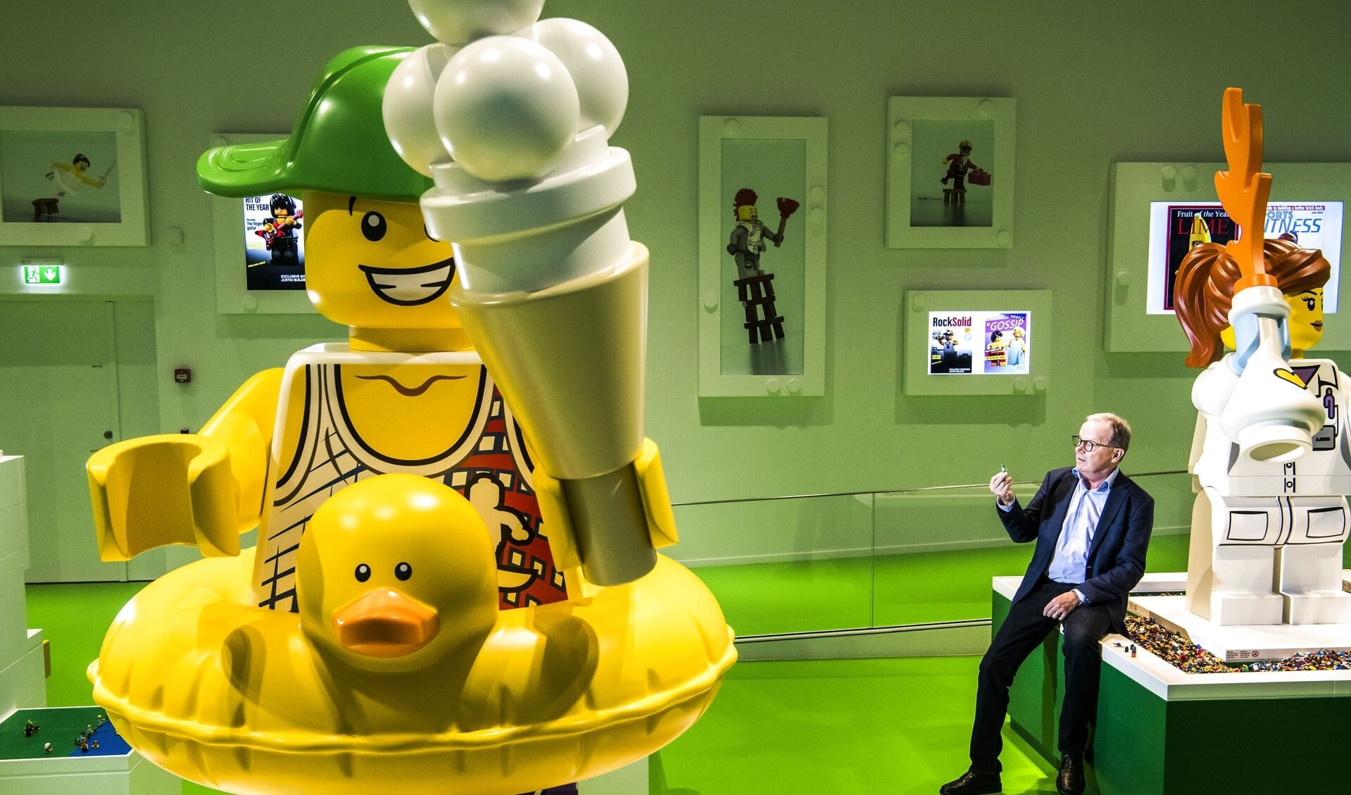 Pengetanken bag Lego, Kirkbi A/S, ventes tirsdag at lukke en aftale om at købe den amerikanske e-læringsplatform Brainpop for 875 millioner dollar. (Arkivfoto).