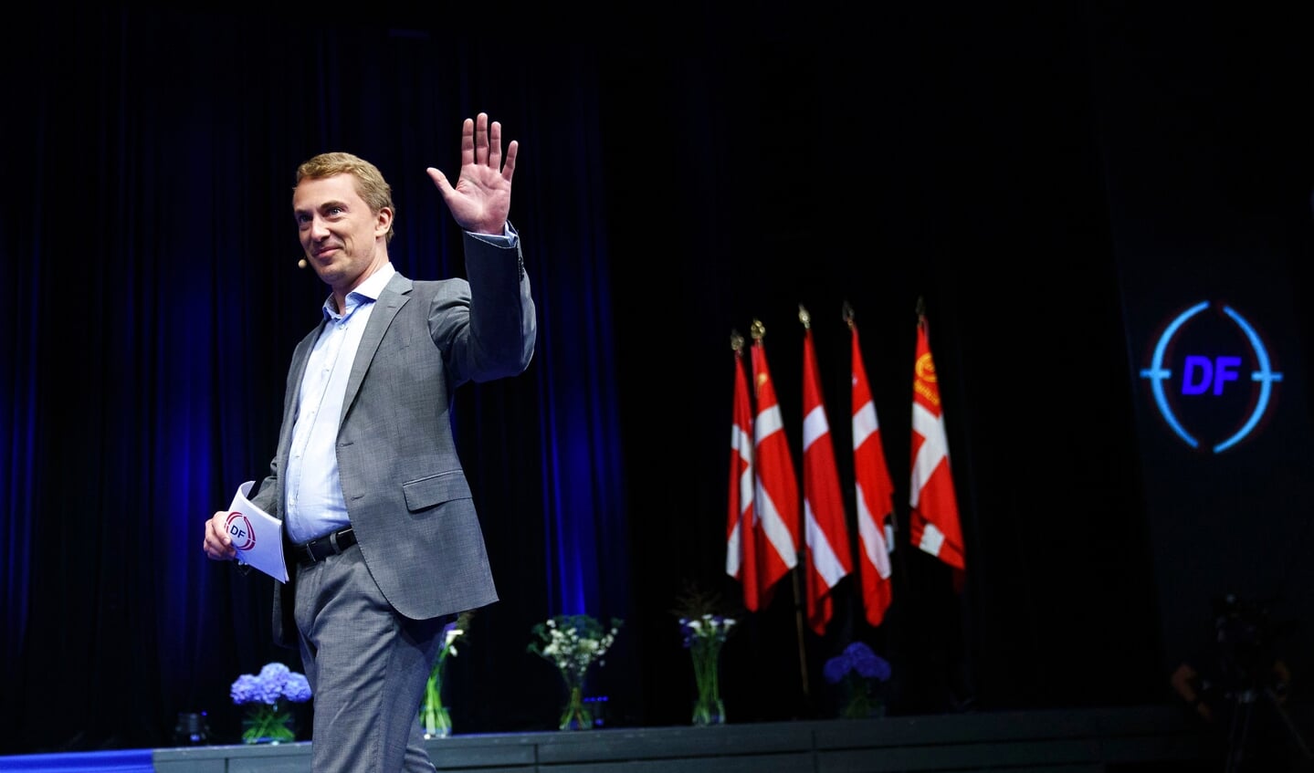 Dansk Folkeparti med formand Morten Messerschmidt risikerer at komme under spærregrænsen til folketingsvalget den 1. november.
