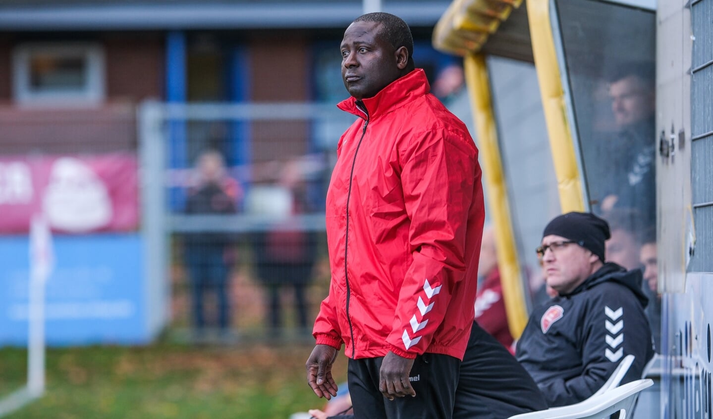 Wirkt derzeit etwas hilfos ob der Ergebnisse seiner Elf: SC-Coach Mamadou Sabaly.